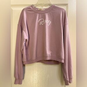 Roxy Women’s sweatshirt- Dusty Rose, Sz XS